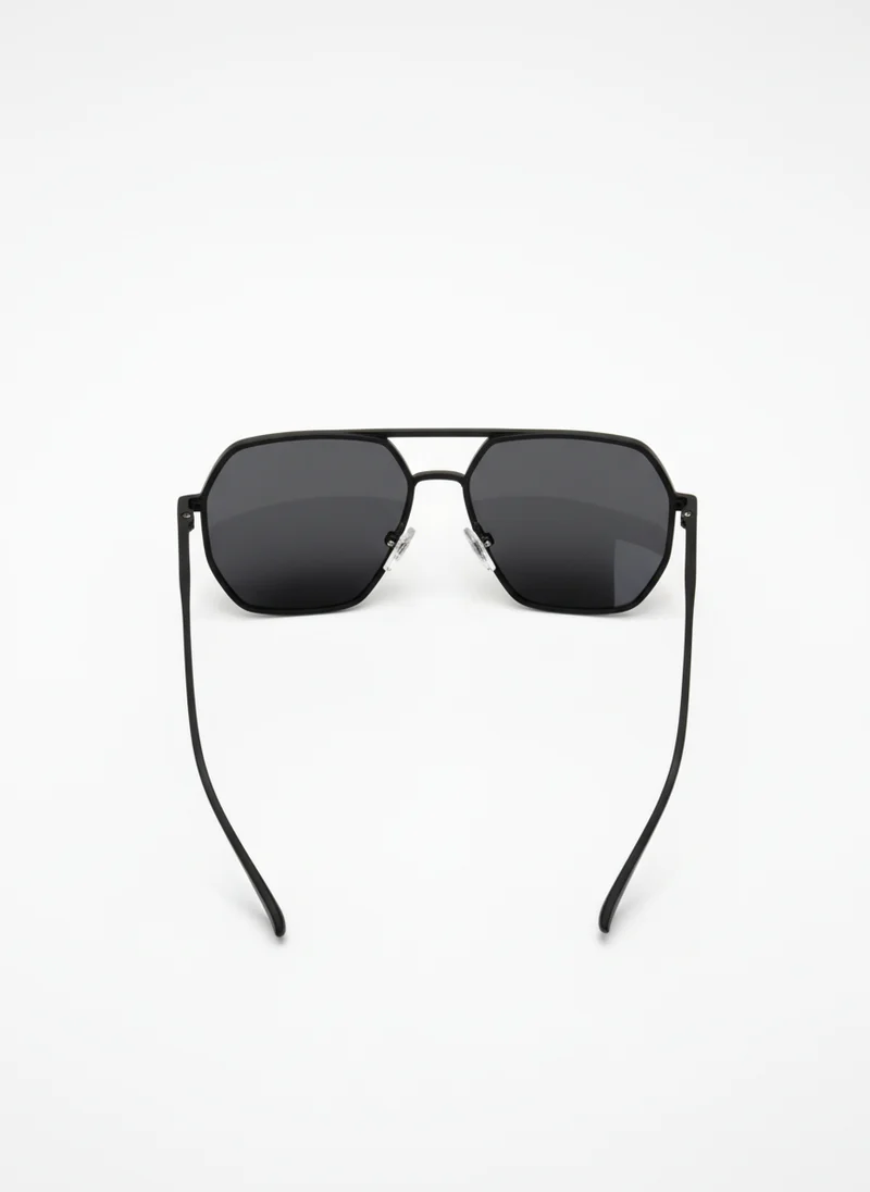Delphine | Femme Lunettes de Soleil Rétro Carrées Double Pont – Lunettes 2026