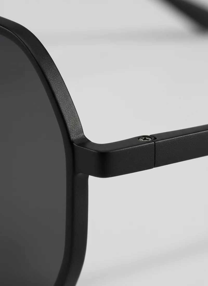 Delphine | Femme Lunettes de Soleil Rétro Carrées Double Pont – Lunettes 2026