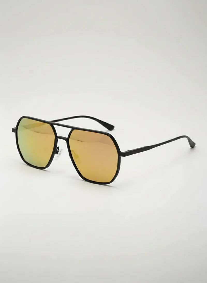 Delphine | Femme Lunettes de Soleil Rétro Carrées Double Pont – Lunettes 2026
