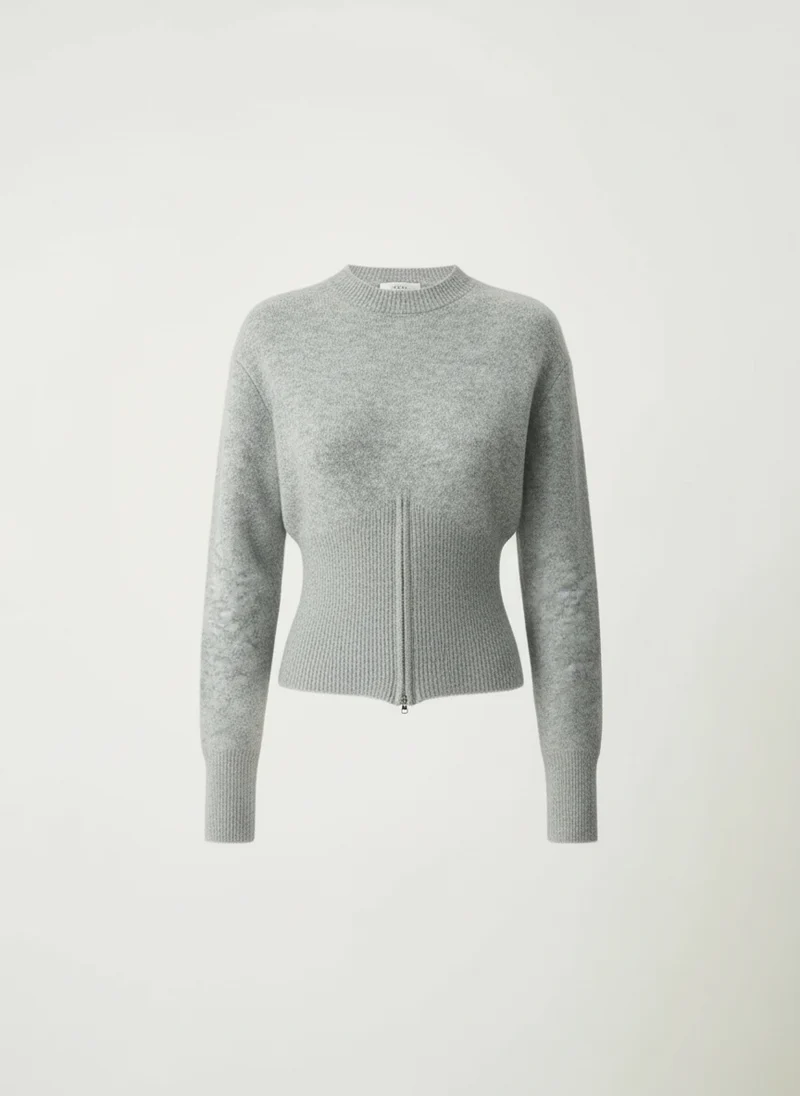Élise | Femme Pull Col Rond Extensible – Pull Confortable Femme Everyday 2026