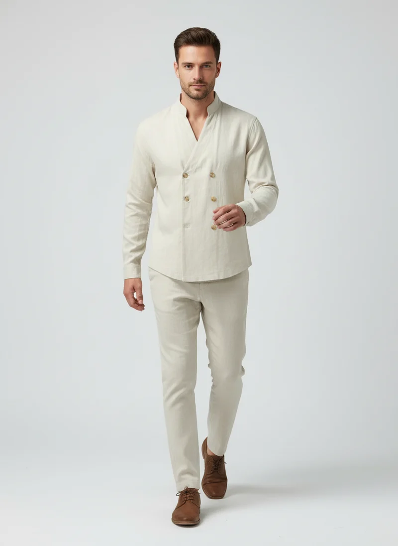Raphaël | Homme Chemise Lin Légère Style Méditerranéen – Chemise Lin Été 2026