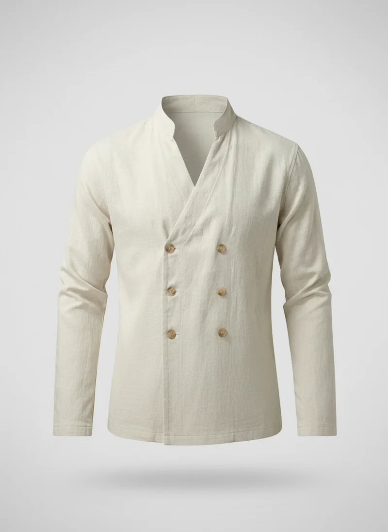 Raphaël | Homme Chemise Lin Légère Style Méditerranéen – Chemise Lin Été 2026