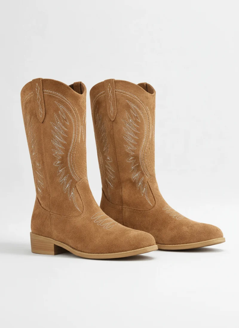 Valentine | Femme Bottes Western Brodées Confortables – Bottes Cowboy Femme 2026