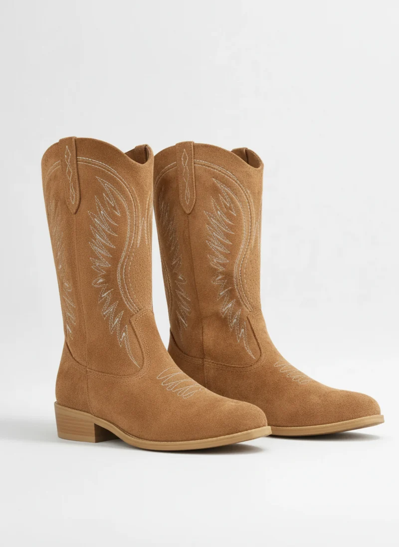 Valentine | Femme Bottes Western Brodées Confortables – Bottes Cowboy Femme 2026