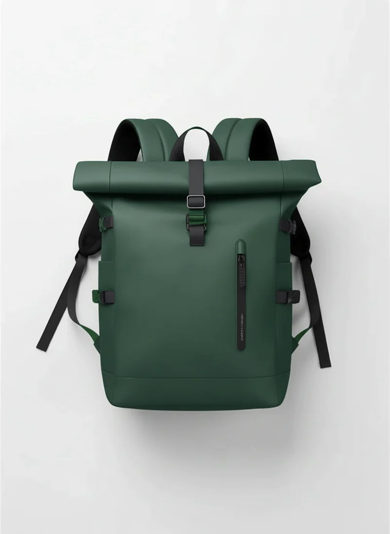Thomas | Homme Sac à Dos Urbain Rolltop Étanche Port USB – Sac Urban 2026
