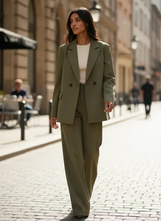 Violette | Femme Blazer Mi-Saison Classique Élégant – Blazer Femme Classique 2026