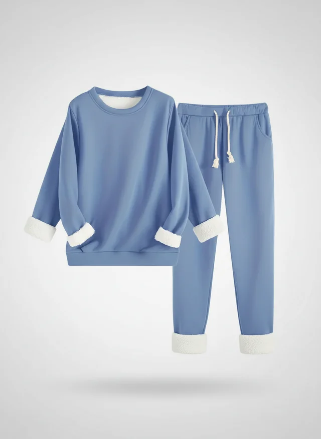 Angélique | Femme Ensemble Détente Tissu Doux Raffiné – Loungewear Féminin 2026