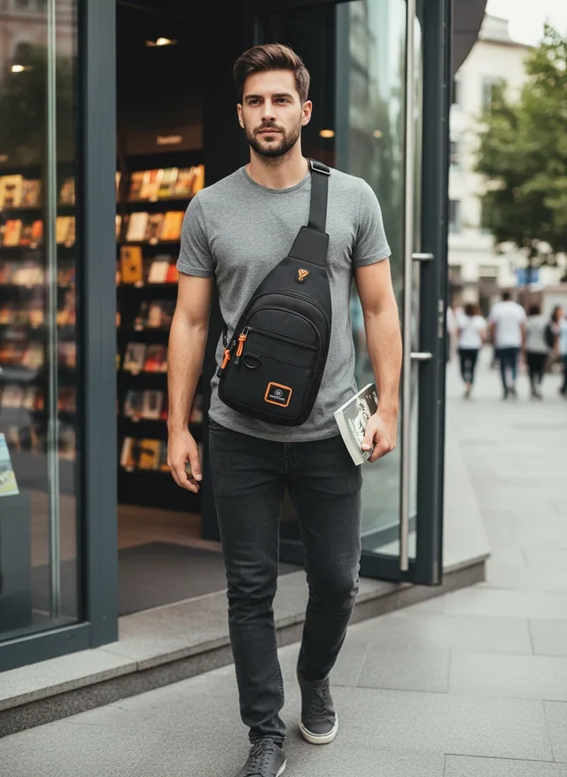 Arnaud | Homme Sacoche Bandoulière Imperméable Design Moderne – Sacoche 2026