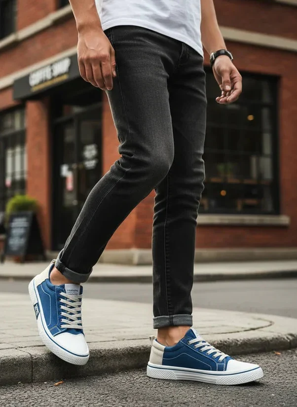 Edouard | Homme Baskets Skate Respirantes Confortables – Sneakers Skate 2026