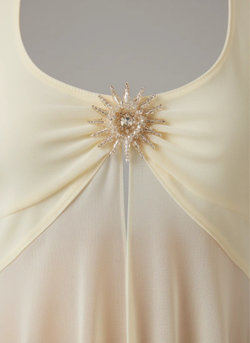 Hortense | Femme Top Maille Jaune Doux Élégant – Top Maille Coloré Femme 2026