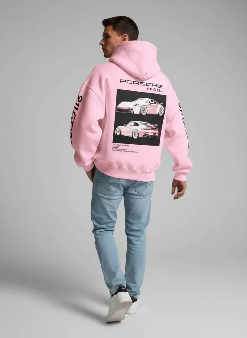 Guillaume | Homme Hoodie Confortable Imprimé Graphique – Sweat Graphique 2026