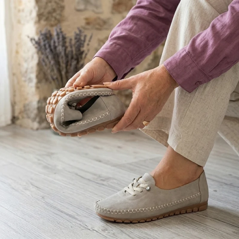 Céliane | Mocassins Souples à Semelle Ergonomique
