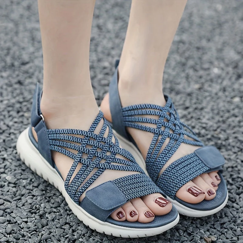 Soline | Sandales Sport-Chic à Semelle Haute