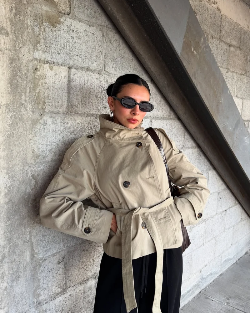 OLIVIA | Manteau Trench Court