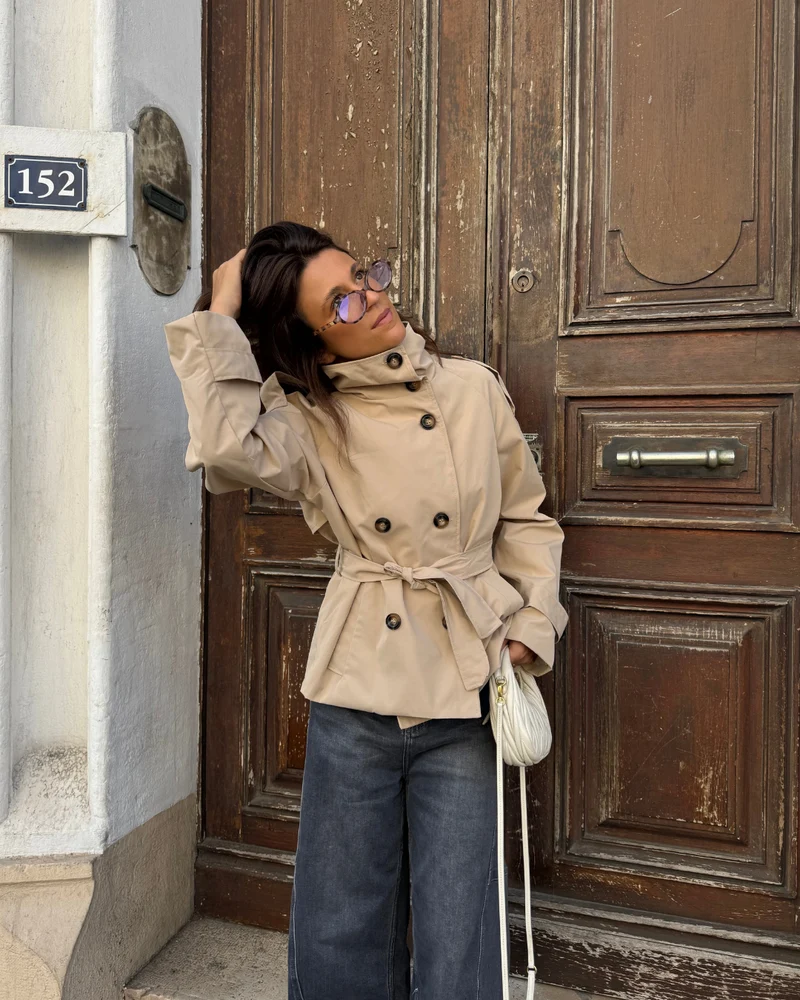 OLIVIA | Manteau Trench Court