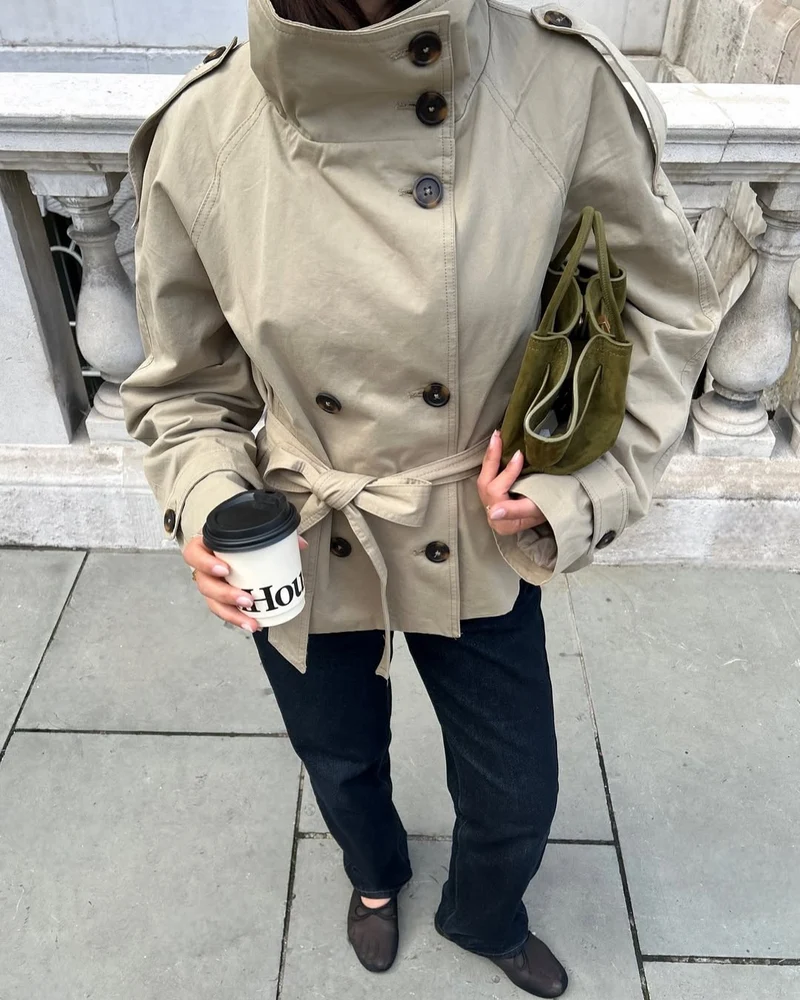 OLIVIA | Manteau Trench Court