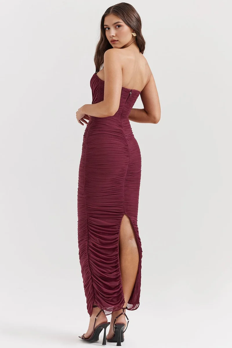 Amélie | Robe maxi en tulle