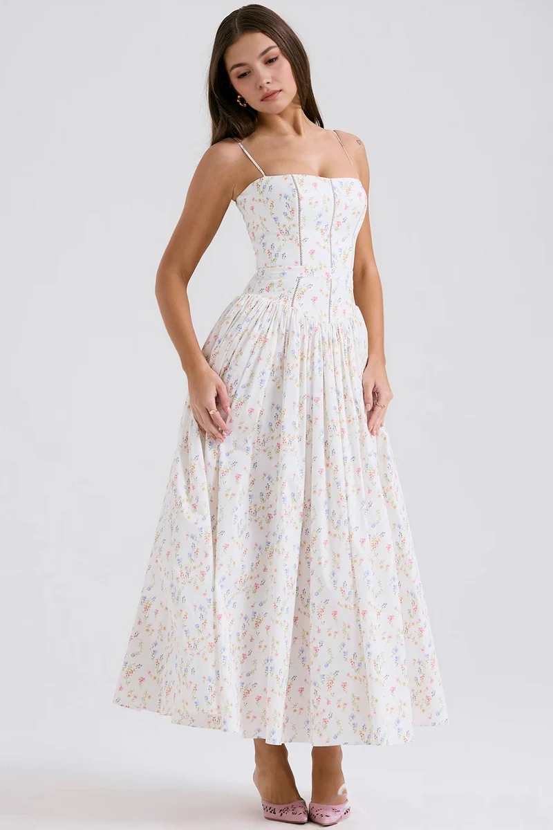 Élodie | Robe Midi Posy