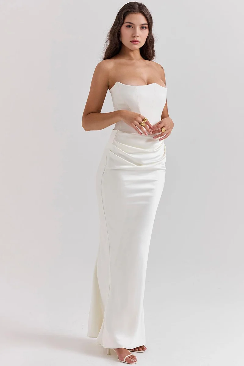 Sérénité | Robe en satin