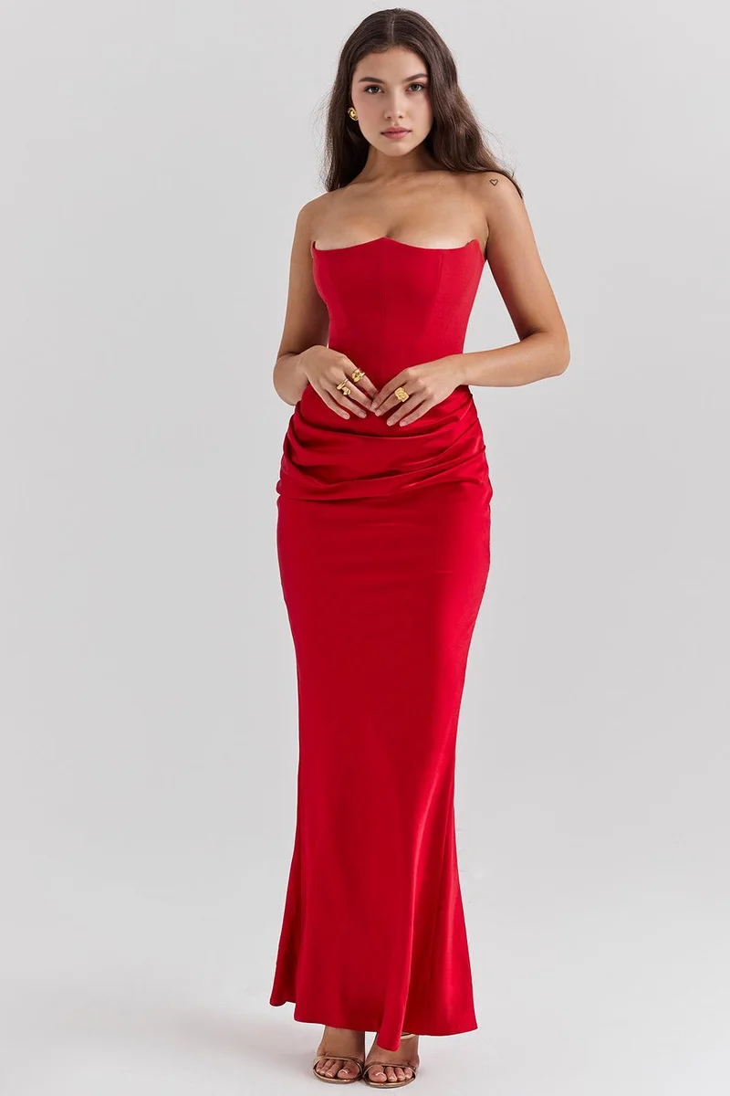 Sérénité | Robe en satin