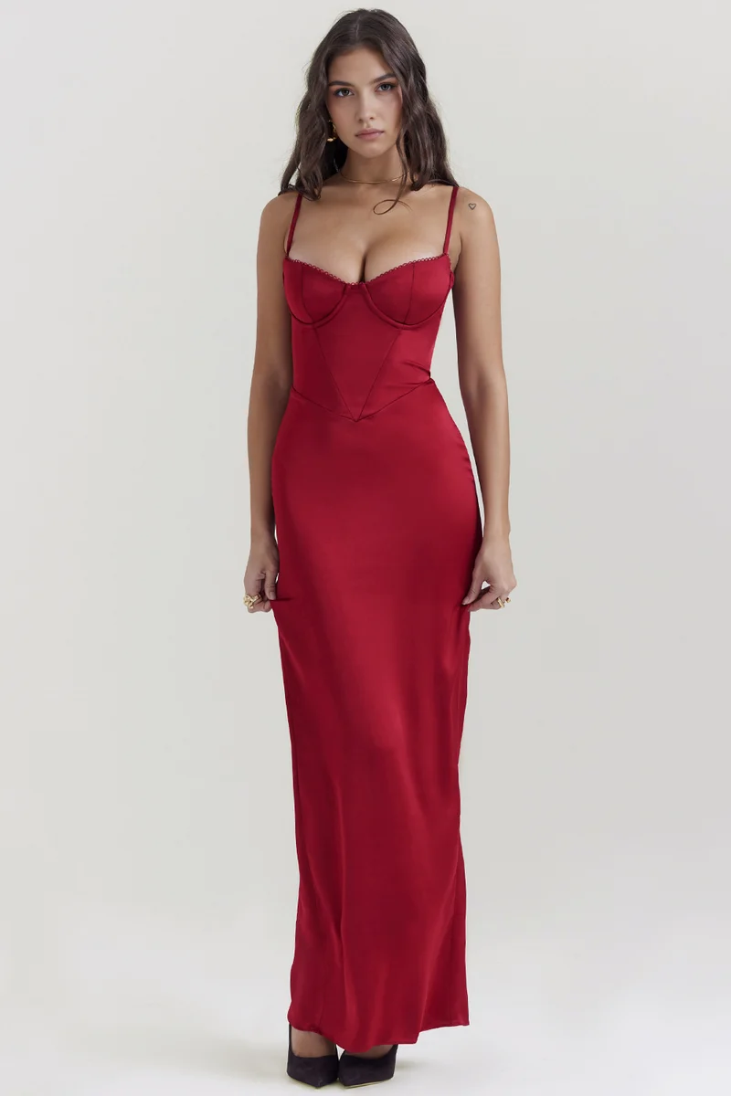 Juliette | Robe en satin
