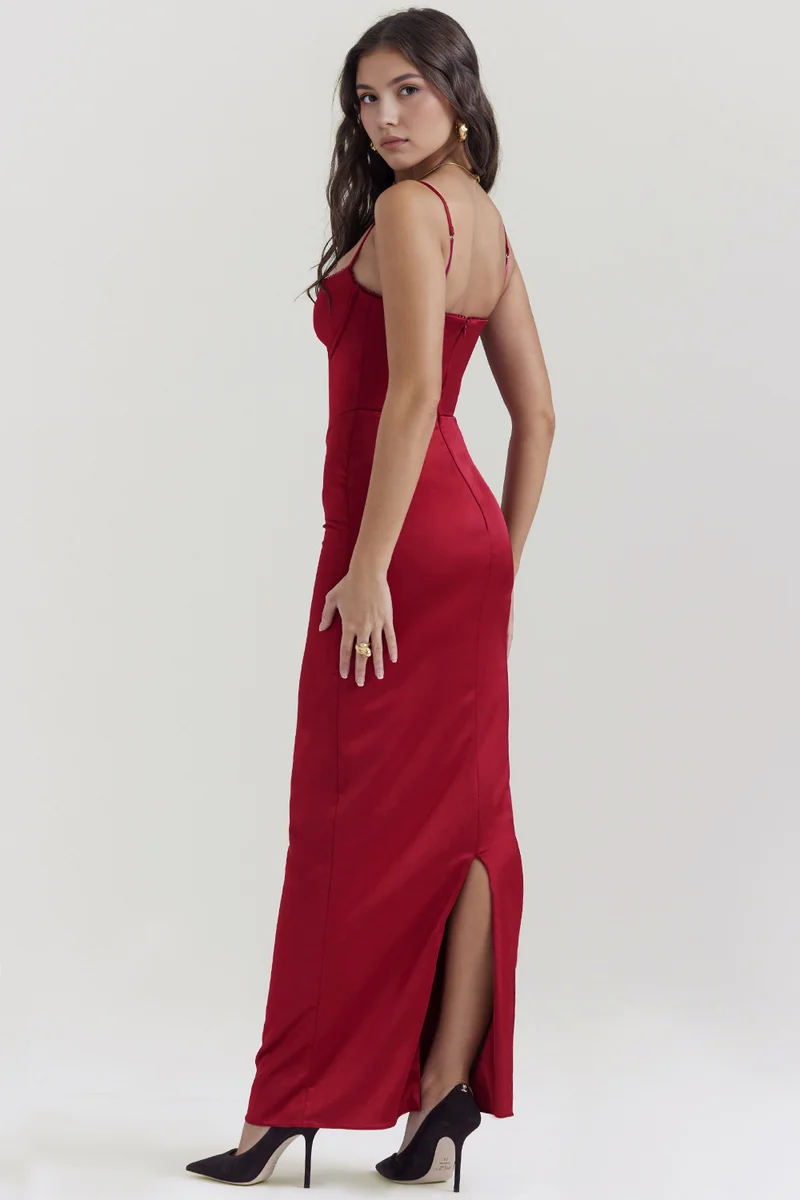 Juliette | Robe en satin