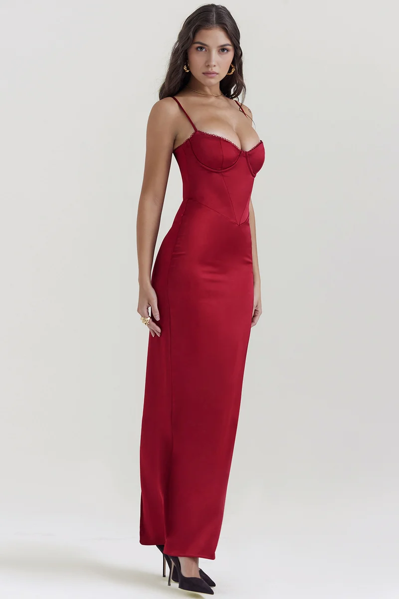 Juliette | Robe en satin