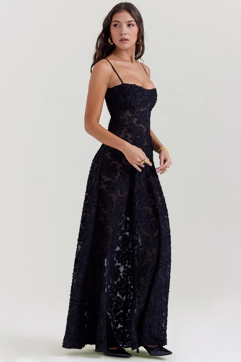 Noir | Robe de soirée Claire