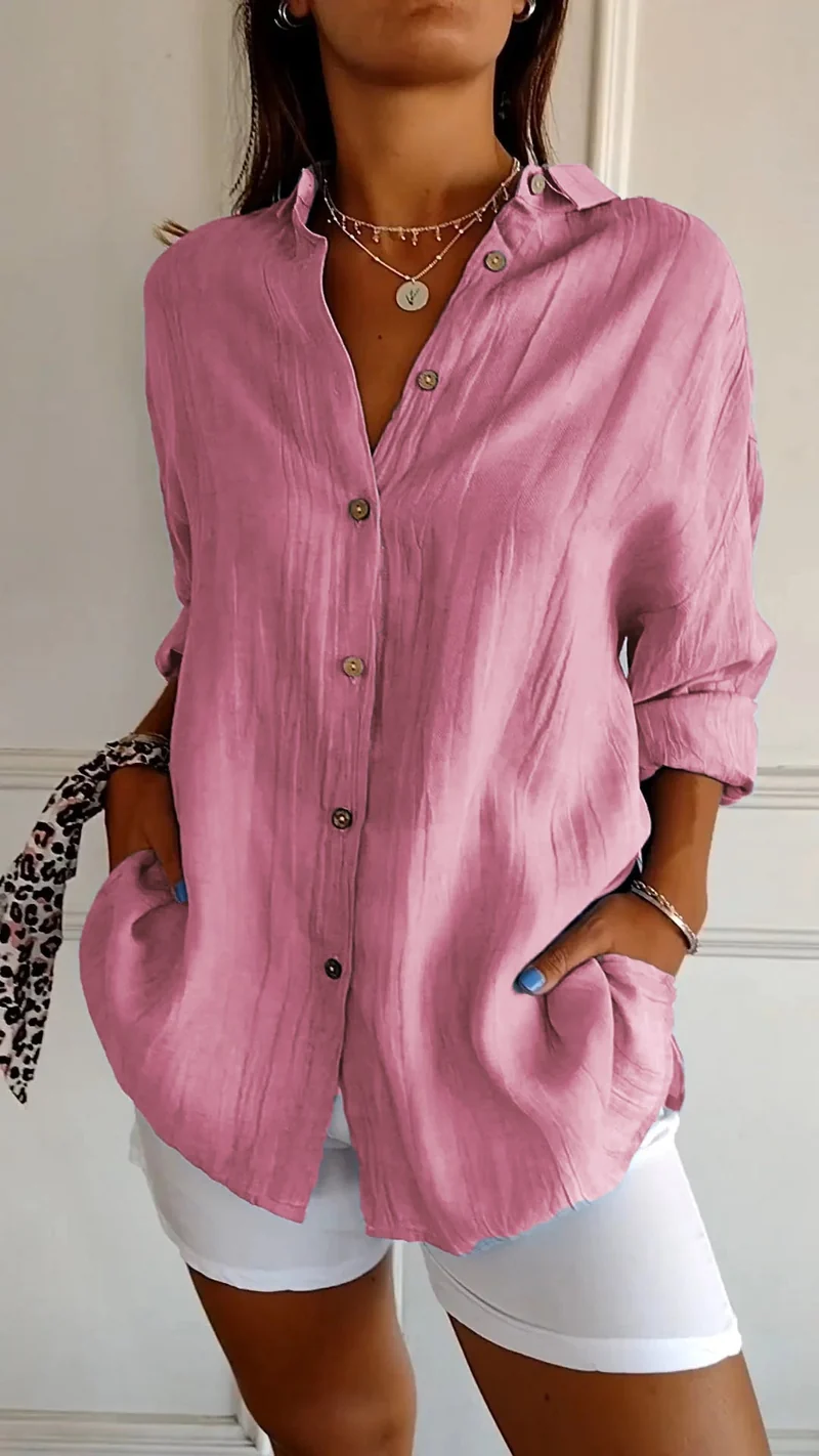 Krisha - Blouse Oversized Élégante
