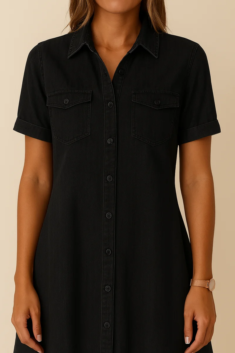 Sofia™ | Chic & Comfortable Denim Robe