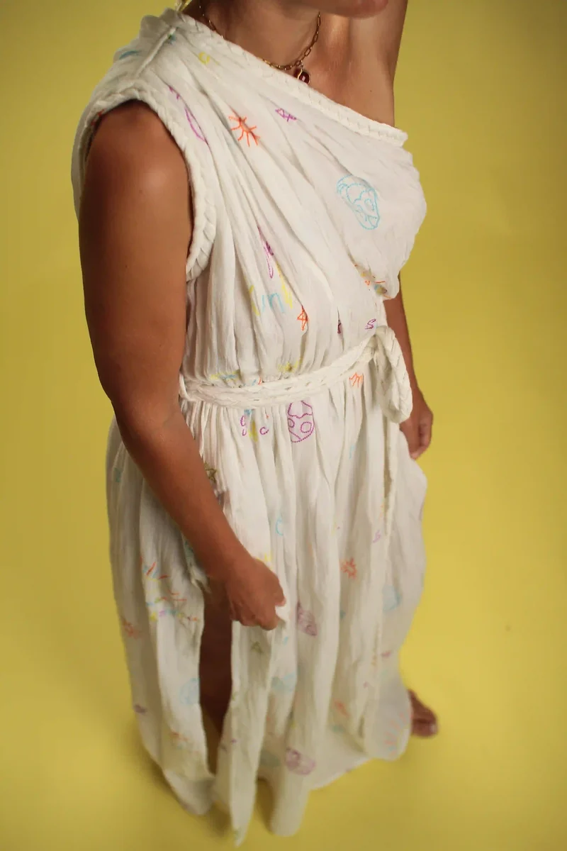 Robe Moon Coton blanc