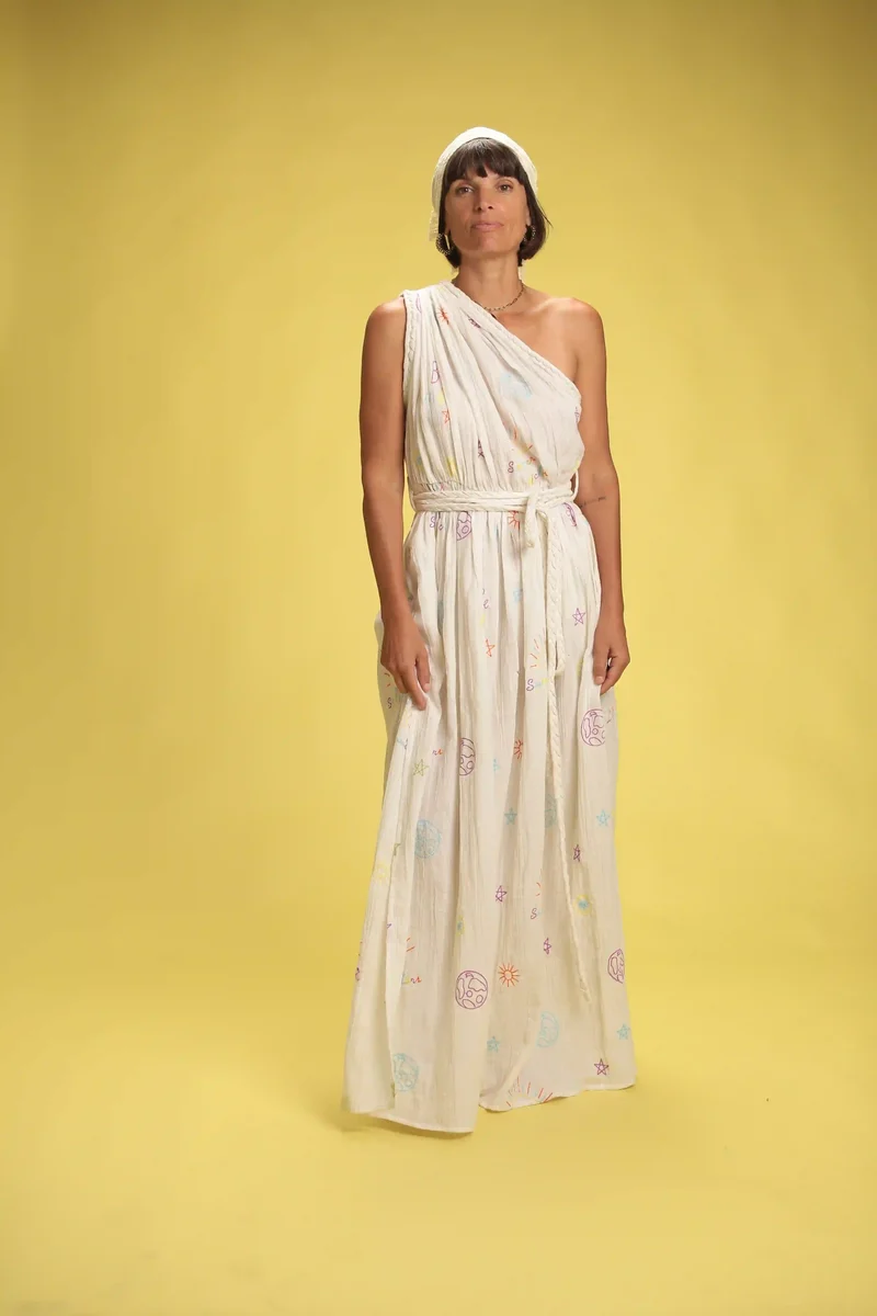 Robe Moon Coton blanc