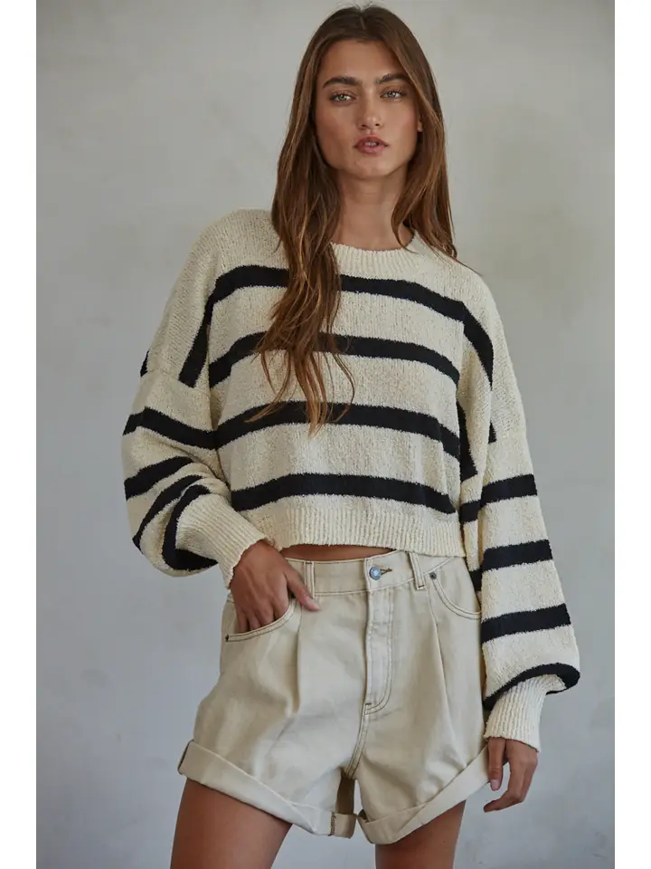 KARMEN CREW NECK TOP
