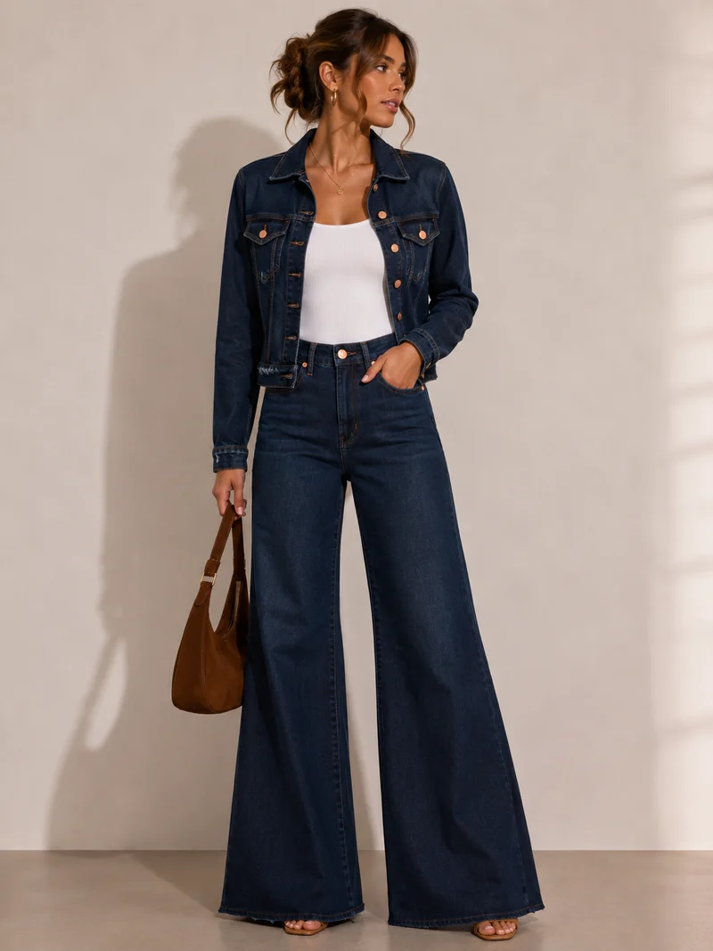 FIONA HIGH RISE RAW CUT HEM