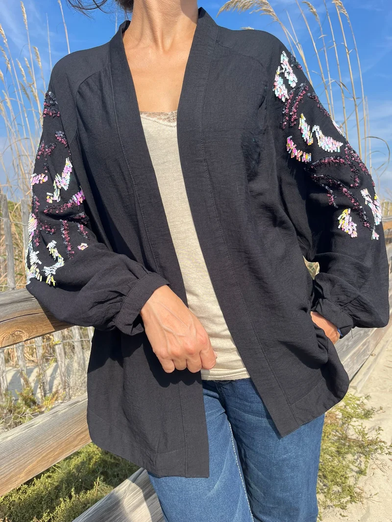Kimono ELYA noir