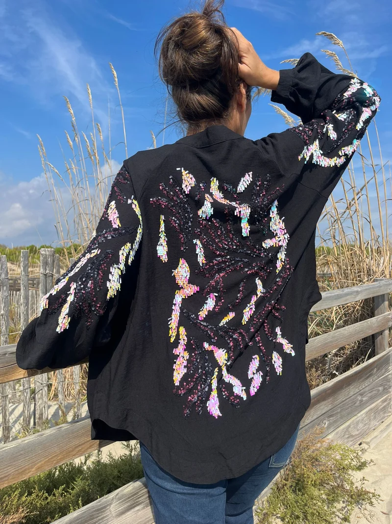 Kimono ELYA noir