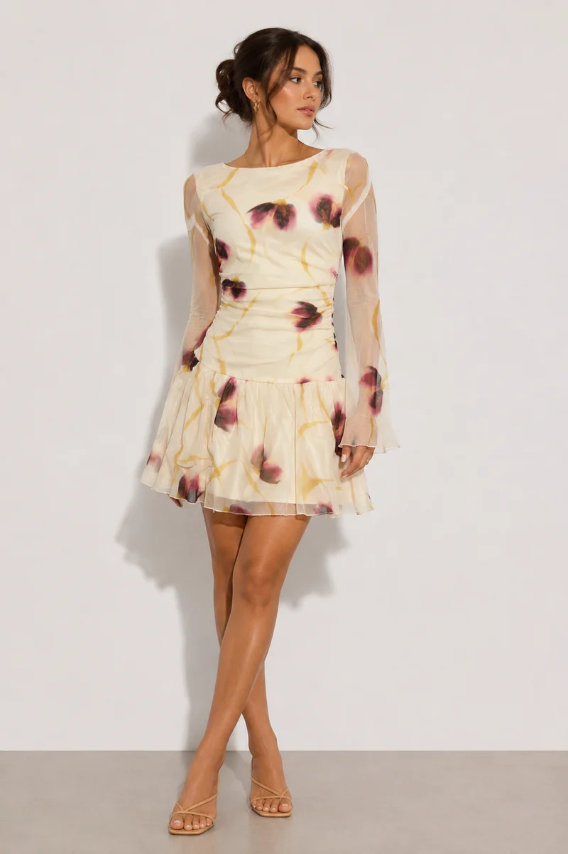 EMERY MESH MINI DRESS