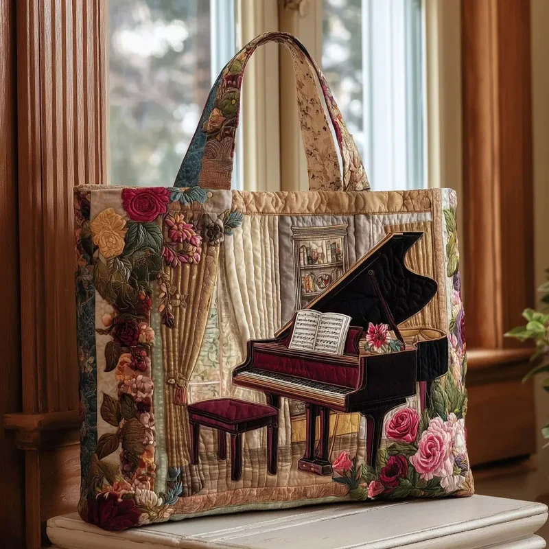 Mélodie du Soir | Sac Cabas Matelassé Fait Main