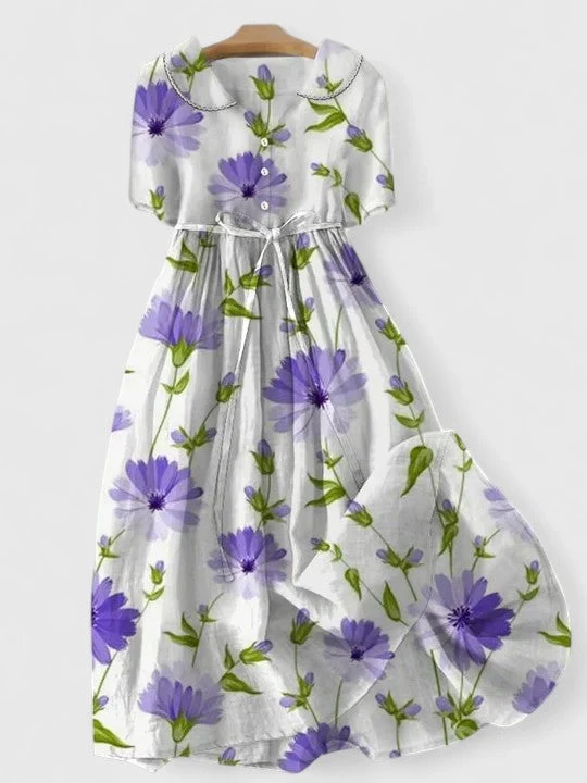 Zhyriann | Robe Élégante de Printemps Précoce