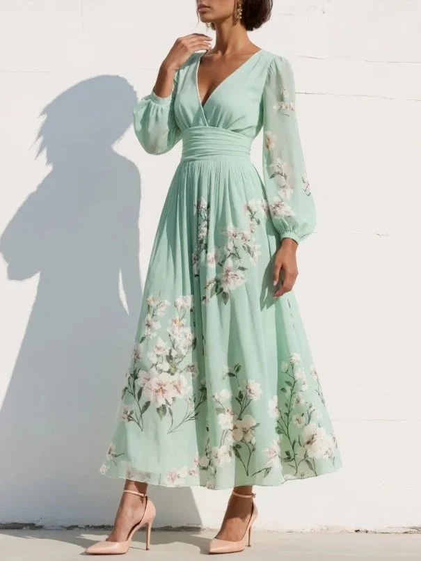 Olyana | Robe Midi Florale