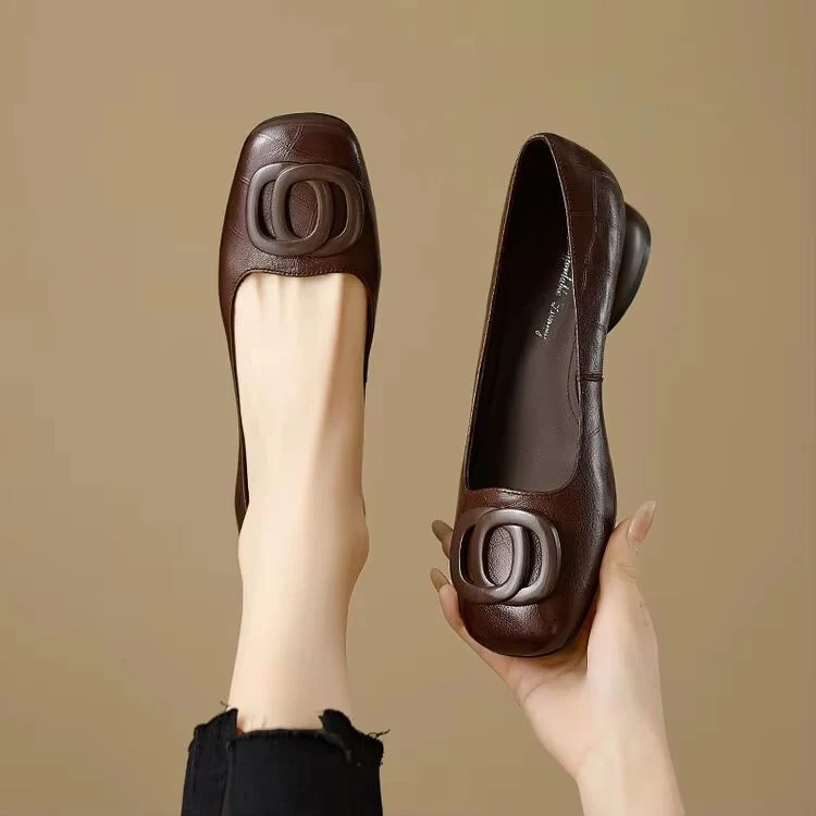 Sancia | Ballerines en cuir élégantes pour femmes