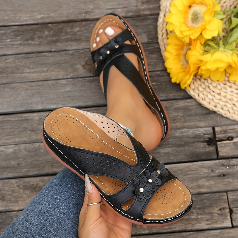 Soleil | Sandales à Talons Confortables pour Femmes