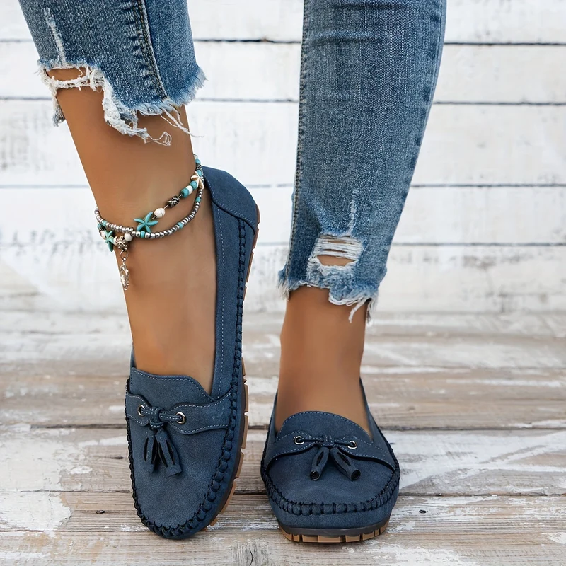 Nicaise │ Mocassins classiques avec détail à franges