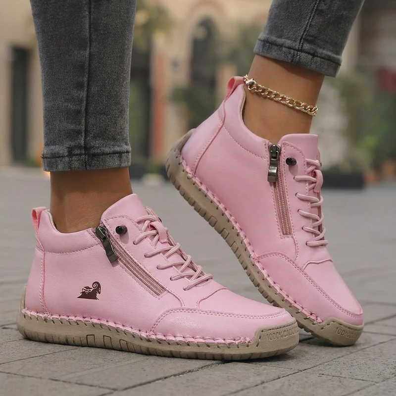 Mariette │ Baskets orthopédiques confortables + Fermeture éclair
