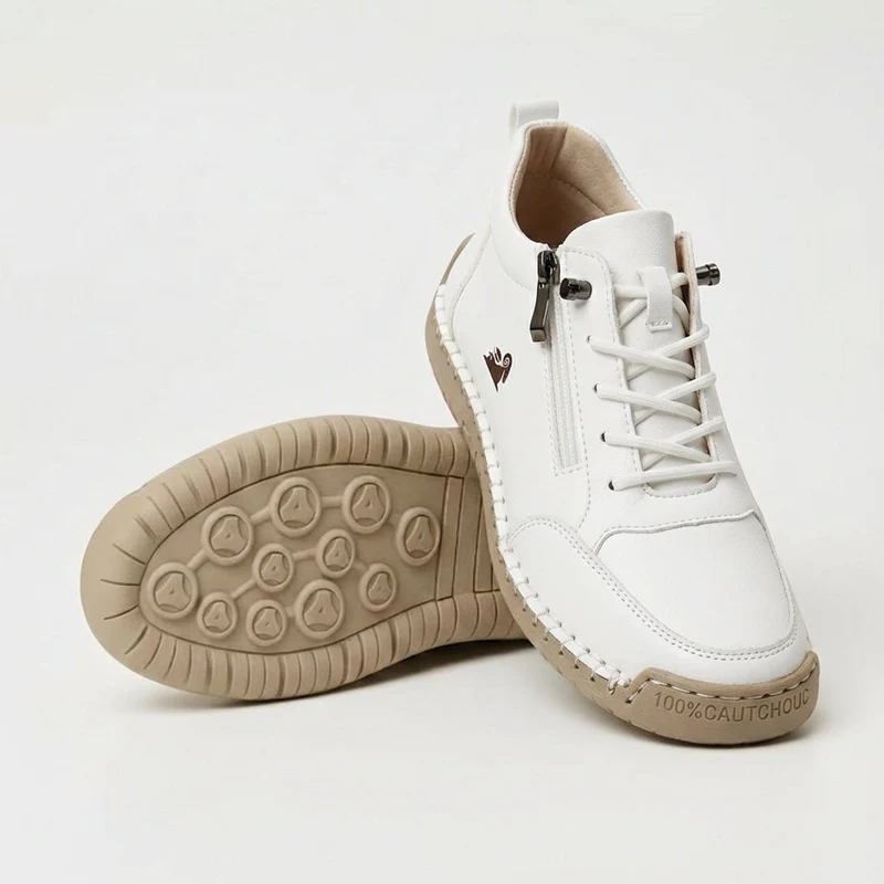 Mariette │ Baskets orthopédiques confortables + Fermeture éclair