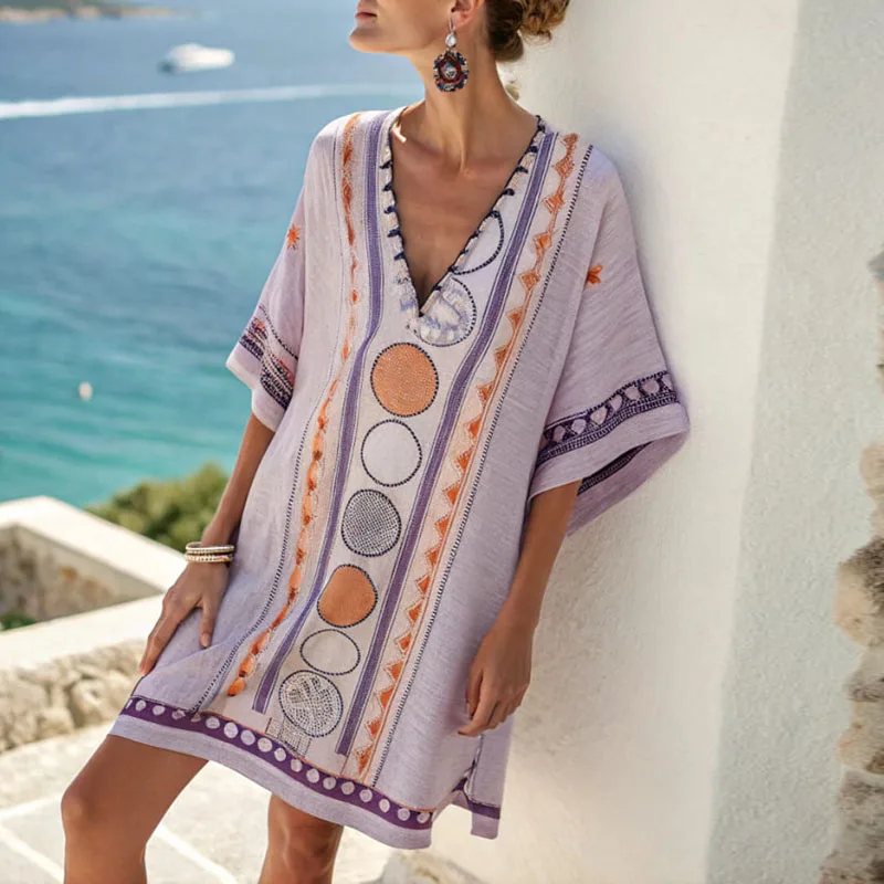 Esmee | Robe de plage élégante et confortable pour un style de plage sans effort