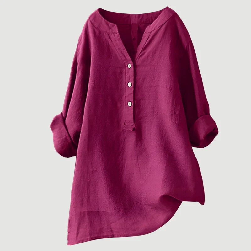 Fanny-Lou | Chemise légère et confortable avec boutons