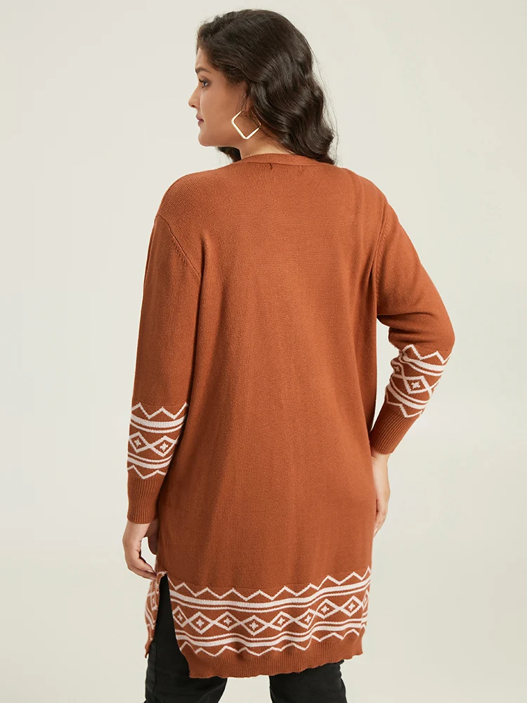 Supersoft Essentials Bandana Split Side Cardigan