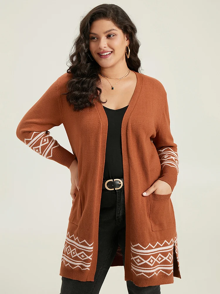 Supersoft Essentials Bandana Split Side Cardigan