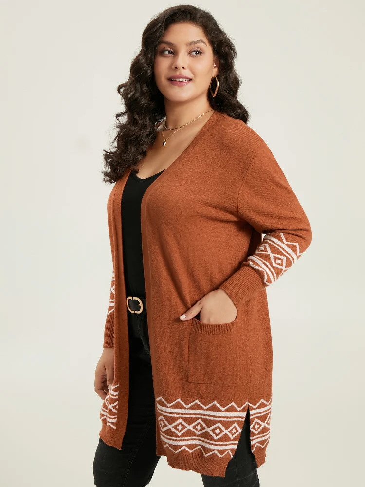 Supersoft Essentials Bandana Split Side Cardigan